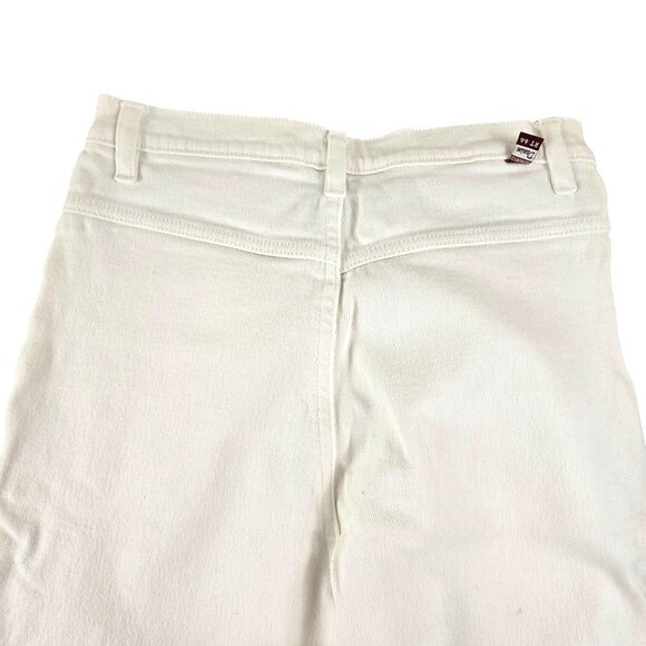 Route 66 Capri Jeans White Juniors Womans Stretch Size 11/12  JH1787 - Picture 7 of 8